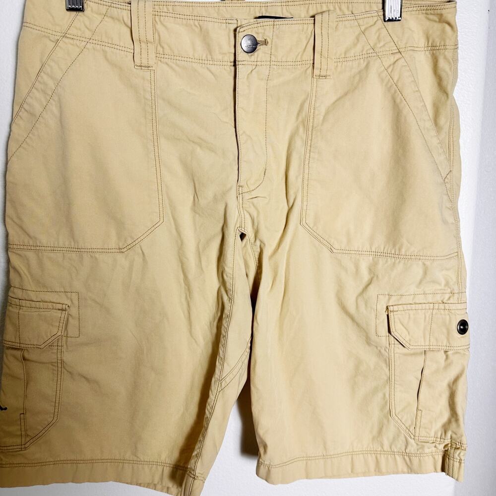Arc’teryx Women’s Cargo Shorts Size 10 Beige Hiking Outdoor Utility - Picture 3 of 9